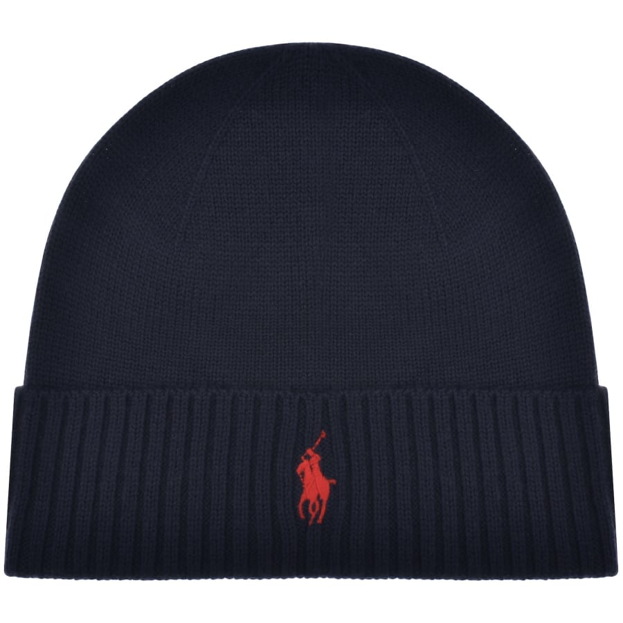 Ralph Lauren Beanie Hat Navy